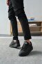 Kb-N16 Kuback Black Leather Black Sole Lace-Up Casual Men's Shoes - 2