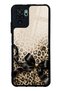 Xiaomi Redmi Note 10 Golden Leopard Bow Design Glossy Phone Case