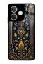 Oppo A5 Pro Sapphire Ottoman Gold Design Glossy Phone Case