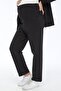 Pregnant Women's Cotton Zippered Maternity Tracksuit Set Black-26203 - 5