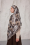 Summer Garden Series Patterned Cotton Soft Shawl Women's Colorful Shawl - 6
