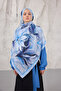 Summer Garden Series Patterned Cotton Soft Shawl Women's Colorful Shawl - 6