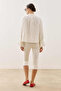 Brushed Cotton Top Ecru - 7