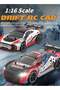 1:16 Scale High-Speed Drifting RC Car – 30km/h 4WD Remote Control Race Car with Smoke Release Effect & Changeable Tires | 2.4GHz Precise Control Sport Racing Vehicle for Boys - 5