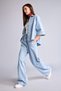 Wide Leg Mid Waist Wide Leg Jean Trousers I0051Ax26Hs - 2