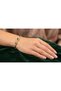 Golden Oval‑green Bracelet with Diamond‑Style Halo Accents - 4