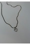 Steel Heart Gold Color Necklace 45 cm (+5 cm Extension) - 2
