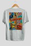 London England White Oversize Country City Back Printed Unisex T-Shirt 100% Cotton Premium