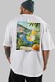 Amalfi Italy 5 White Oversize Country City Back Printed Unisex T-Shirt 100% Cotton Premium - 5