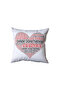 I Love You Written in Any Language Heart Patterned Pillow, Funny Gift