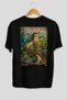 Great Wall of China Black Oversize Country City Back Printed Unisex T-Shirt 100% Cotton Premium