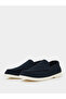 Men Faux Suede Slip-On Comfort Loafers - 2