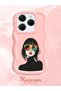 Tecno Spark 20 Pro Compatible Case Camera Protector Pink Silicone Couple Phone Case Girl Pattern - 2