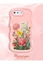 iPhone 7 Plus Compatible Case Camera Protector Pink Silicone Couple Phone Case Floral Pattern - 2