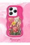Infinix Hot 40 Compatible Case Camera Protector Red Silicone Couple Phone Case Floral Pattern - 2