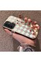Samsung Galaxy A26 Compatible Silicone Edge Hard Back Case Couple Phone Case with Floral Pattern - 2