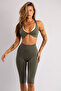 Seamless High Waist Capri Leggings