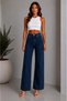 Women's High Waist Loose Leg New Season Denim Pants