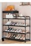 Three-in-one Dust-proof Storage Rack Shoe Rack 78.5*21*80cm - 2