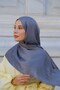 G Pattern Premium Shawl-Anthracite - 2