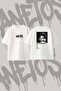 The Weeknd_71 Design Back Printed Cotton White Oversize T-Shirt