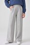 Girl's Single Ribbed Wide-Leg Pants - 3