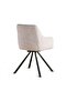 DAZE DINING CHAIR - BEIGE & BLACK - 7