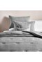 Danica 5-piece Waffle Full Comforter Set 160x220cm - Beige - 2