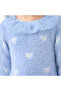 Glitter Embellished Tulle Dress with Tights - 6