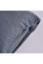 Feather Soft Muslin 3-piece Reversible Full Duvet Cover Set 160x200cm - Orage Blue - 4