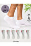 6-Piece Bamboo Seamless Washable Men's Sneaker Socks