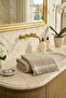 Hand and Face Towel 50X90 cm Fringed Estelle - 4