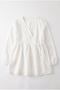 Cross-Tied Kimono 43458 - White - 5