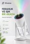 280 ml Adjustable Desktop Cool Mist Humidifier USB Type-C with Rgb Colorful Light and Star Projection White - 5