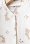Baby Forest Fairytale 3-6-9 Months Cotton Cuffless Jumpsuit Newborn Hospital Release Baby Outfit Yk2000 - 2
