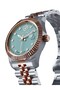 Women's Wristwatch with Turquoise Dial - 8