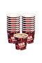 6 Oz, 100Pcs Disposable Paper Cups for Hot & Cold Drinks, Coffee and Tea, Printed - 2