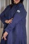 Abaya Chamawah Navy Blue - 5
