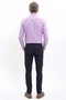 Men's Long Sleeve Sweat-Absorbent Breathable Texture Four Seasons Shirt - 4