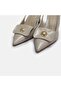 Large size women's stiletto 41-42-43-44-beige - 5