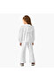 Hooded Long Sleeves Sweatshirt and Track Pants Set with Lace Trim - 4