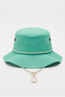 Premium Outdoor Fishing Hat |   Green Unisex Adjustable Drawstring Safari Model