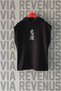 Bushido Front and Back Printed Zero Sleeve Hooded 100% Cotton Sports Tshirt - 2