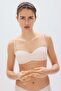 Padded microfibre bandeau bra - 2