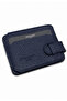 Men's 100% Genuine Navy Blue Leather Card Holder - Id Card Holder with Belt Loop - Men's Women's Leather Accessory Gift - Pc-0510 - 3