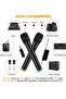 Wireless Microphone UHF Dual Portable Handheld Dynamic Karaoke Mic - 3