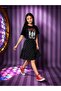 Wednesday Printed T-Shirt and Skirt Set - 3