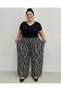 Plus Size Women's Combed Cotton Relaxed Fit Shalwar