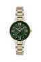 Dial Green Strap Gold Gray Color Same as in the Image 30 mm Women's Wristwatch - 6