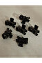 Women Black Hair Clutcher Set (Pack Of 6) - 3